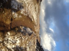 Cold, icy and slippery