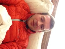 The only way to get warm!